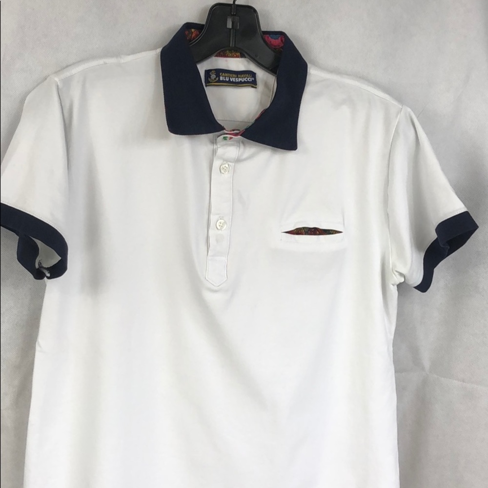 Blu Vespucci Boys / Young adult Polo short sleeve shirt Sz L - Picture 7 of 8